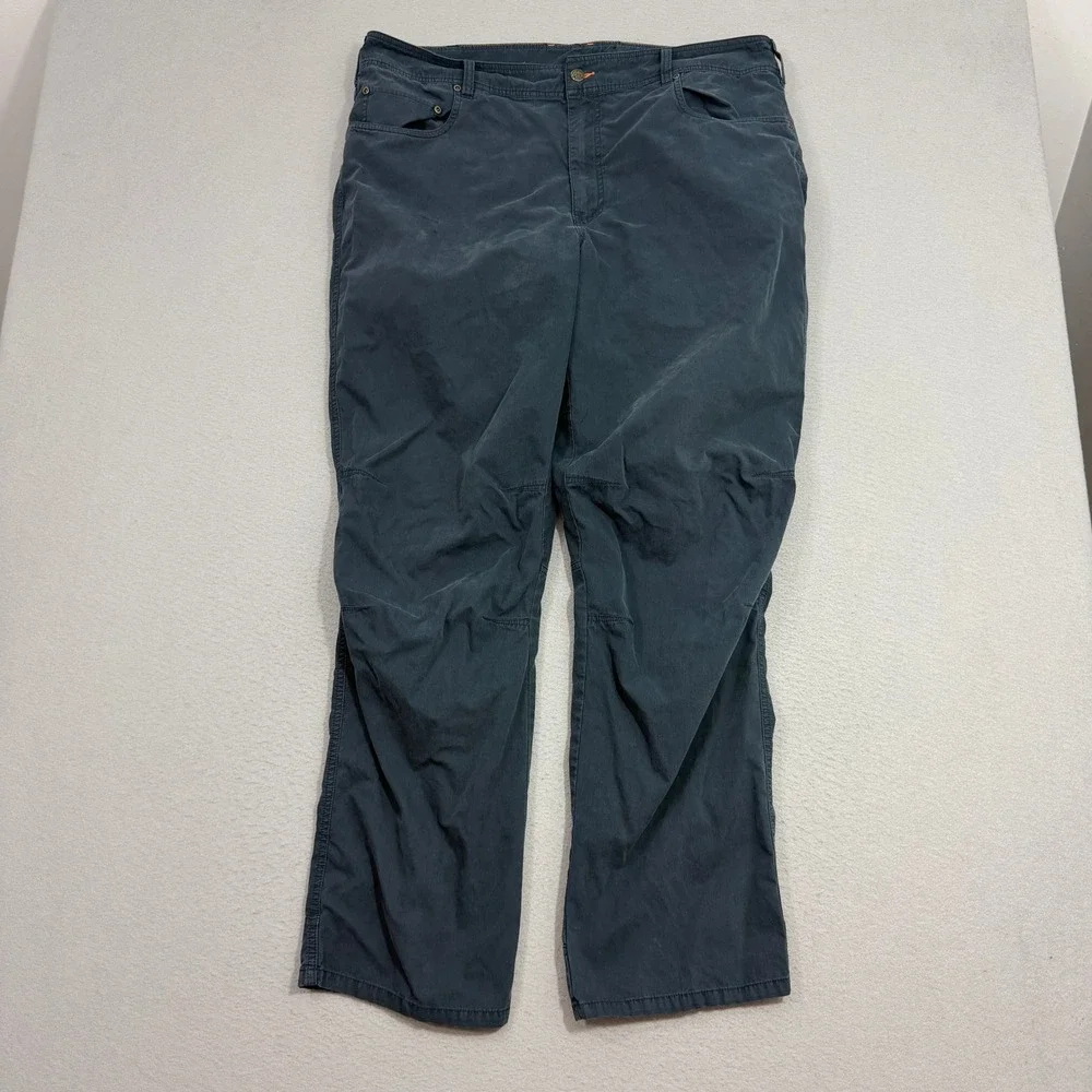 Orvis Pants Men's 40x31 Blue Trout Bum Chino Straight Leg Cotton Nylon Outdoors